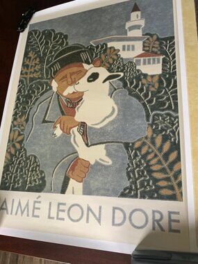 Aime Leon Dore Molina Graphic Poster Goat Bottle Pappou